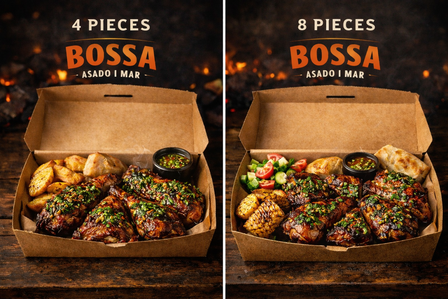 BOSSA Community Fire Box fire box — Curaçao weekend fire